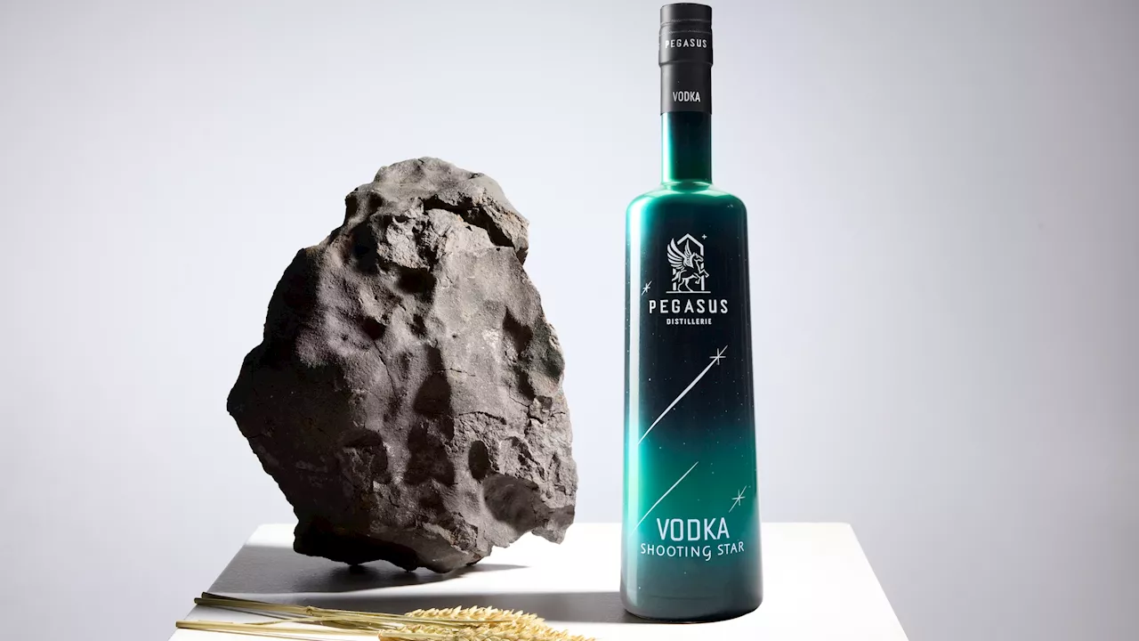 The $200 meteorite-infused vodka is refreshingly tasty