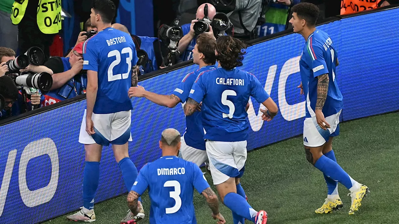 Euro 2024: menée après 30 secondes, l'Italie renverse l'Albanie dans un match à rebondissement