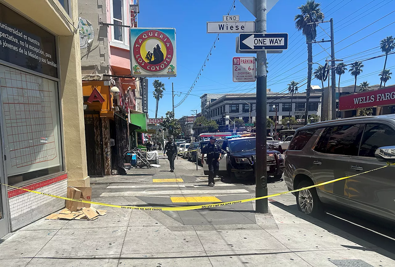 A scream, two shots and San Francisco records its 15th homicide