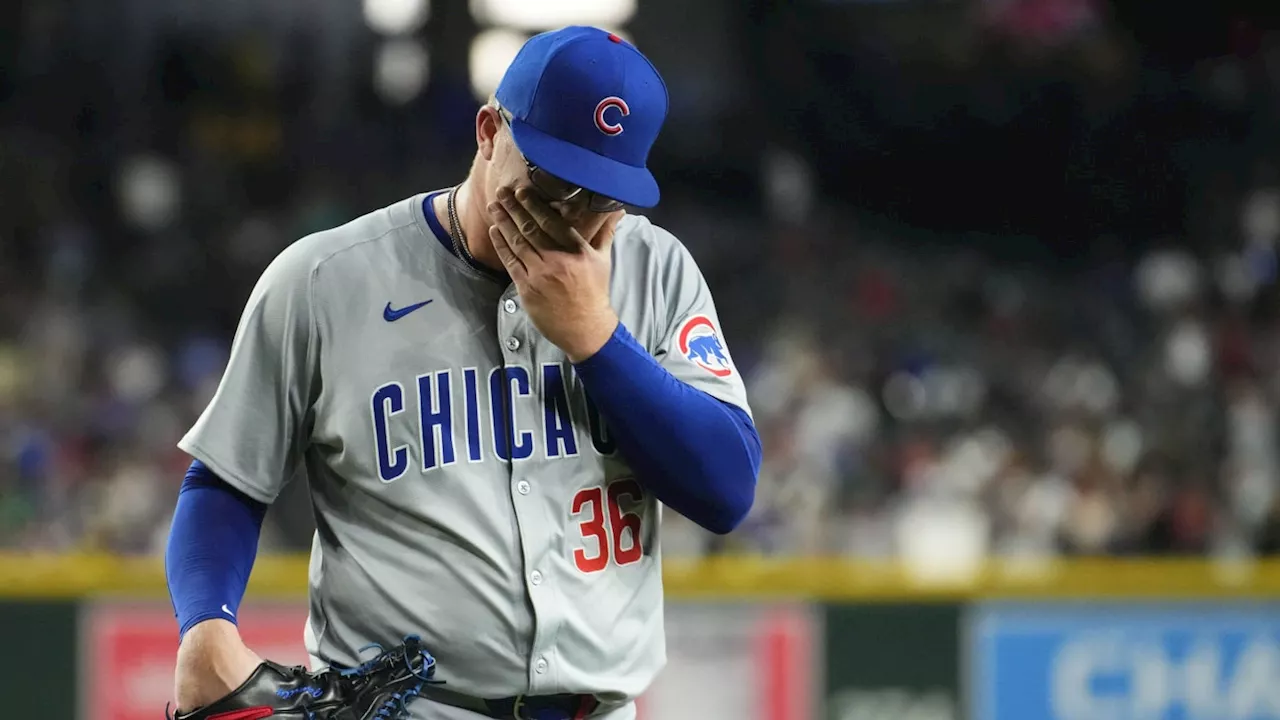 Chicago Cubs Send Rookie Pitcher Back To IL