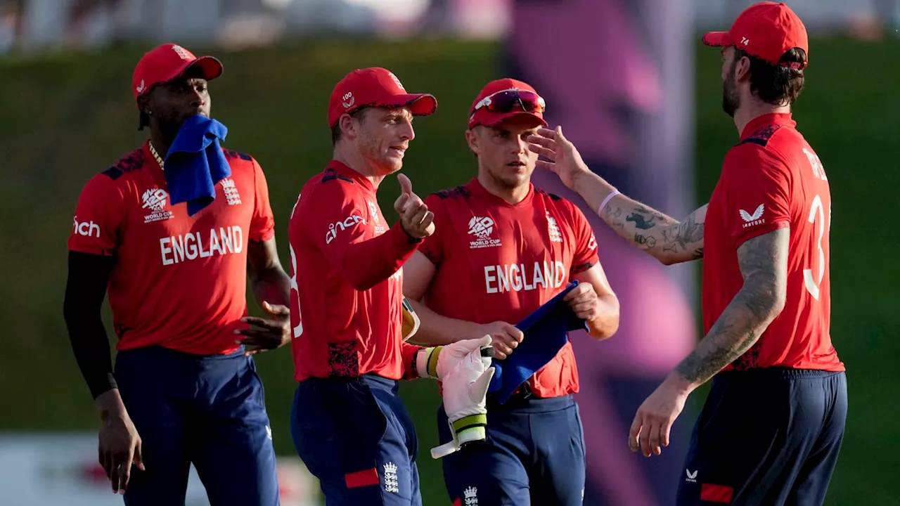 England beat Namibia in rain-hit T20 World Cup match but now need Australia win over Scotland to make Super 8s