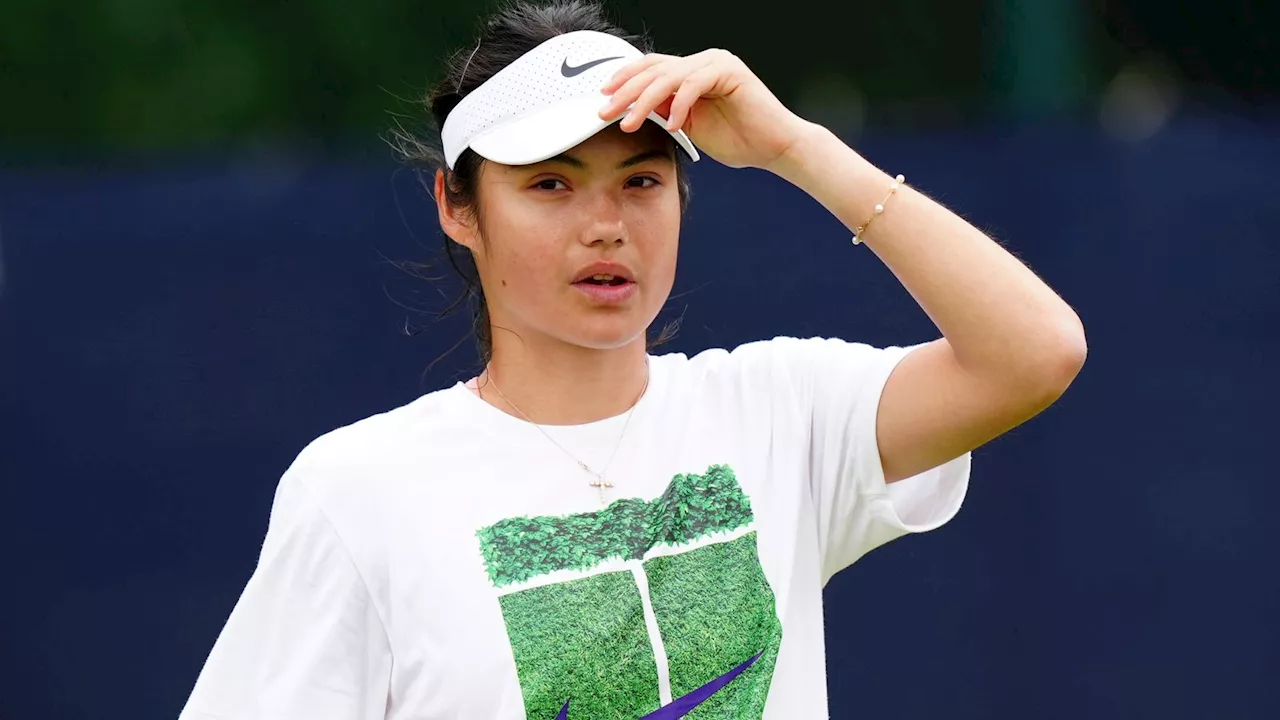 Nottingham Open: Emma Raducanu through to first semi-final since 2022 after Fran Jones' injury withdrawal