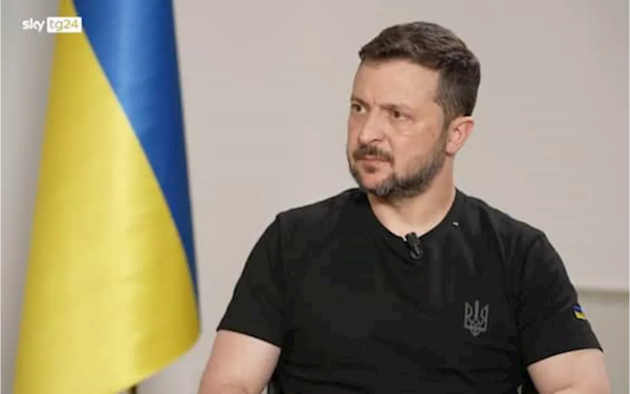 Zelensky a Sky TG24: 'Da Putin ultimatum, è nuovo nazismo'