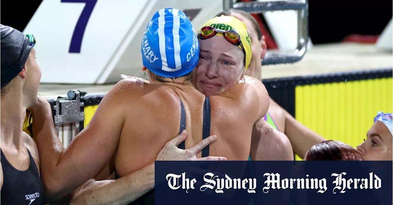 Touching moment from rivals caps golden career as Cate Campbell’s Paris dream dashed