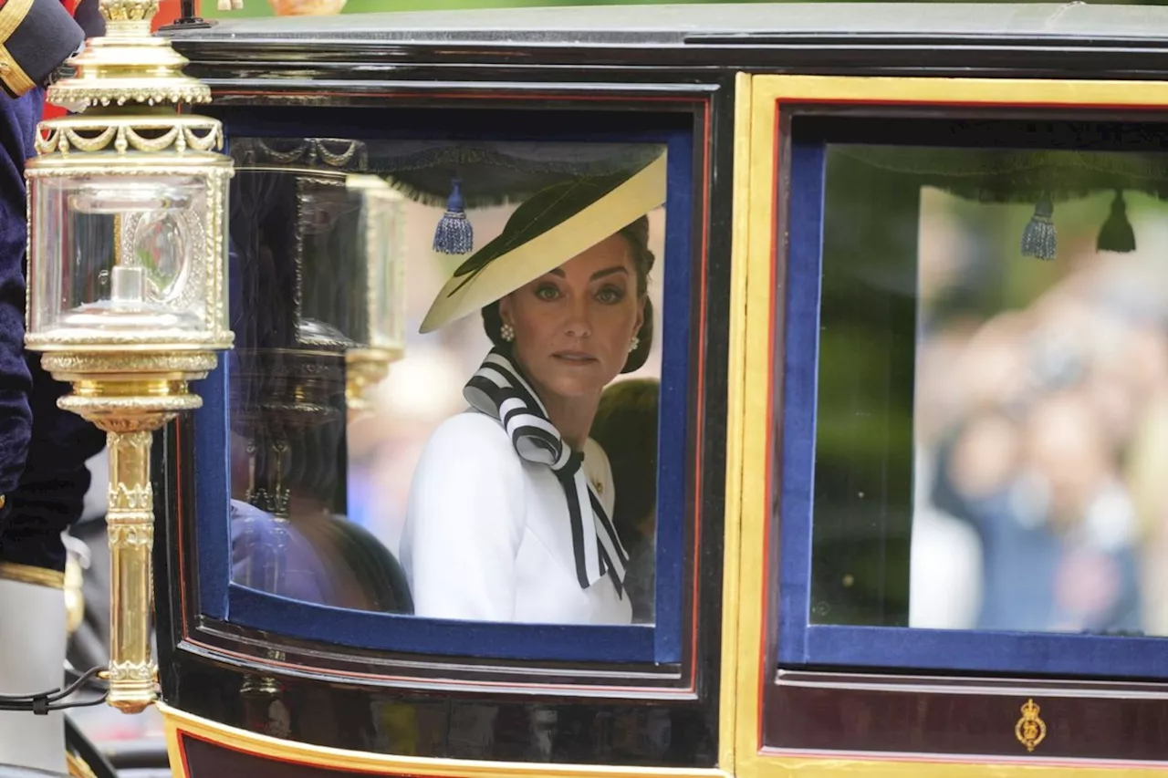 Princess of Wales joins royals on Buckingham Palace balcony after cancer diagnosis early this year