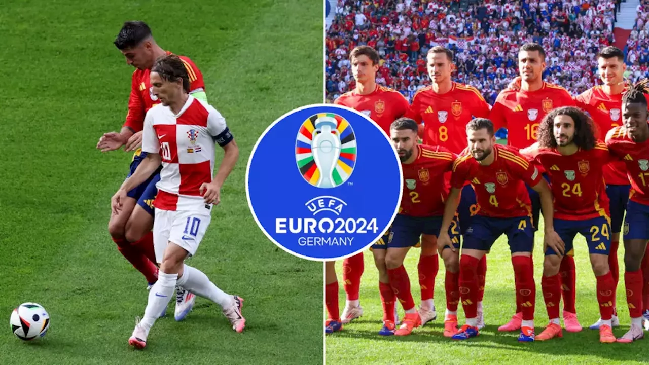 Incredible Spain stat comes to an end vs Croatia after 136 game run