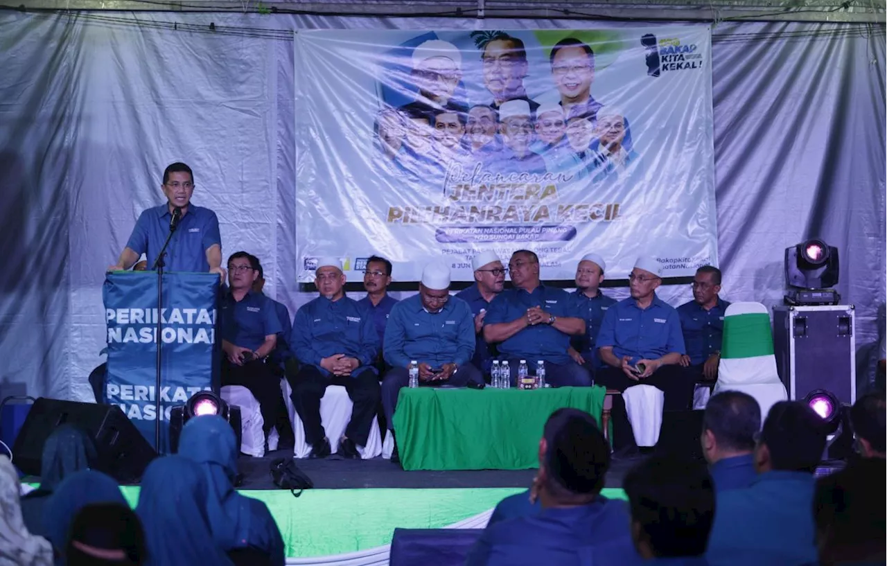 Sg Bakap by-election: Perikatan launches election machinery