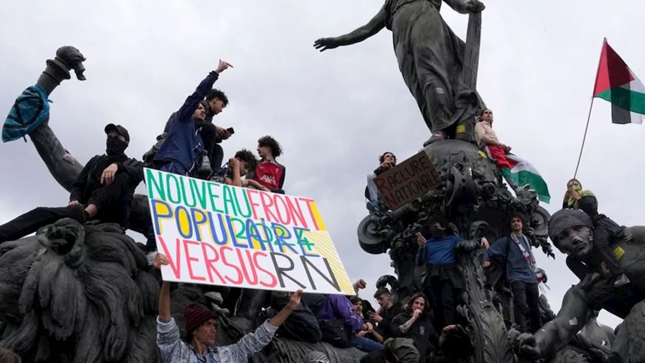 Vor Parlamentswahl: Frankreich: Hunderttausende demonstrieren gegen Rechtsruck