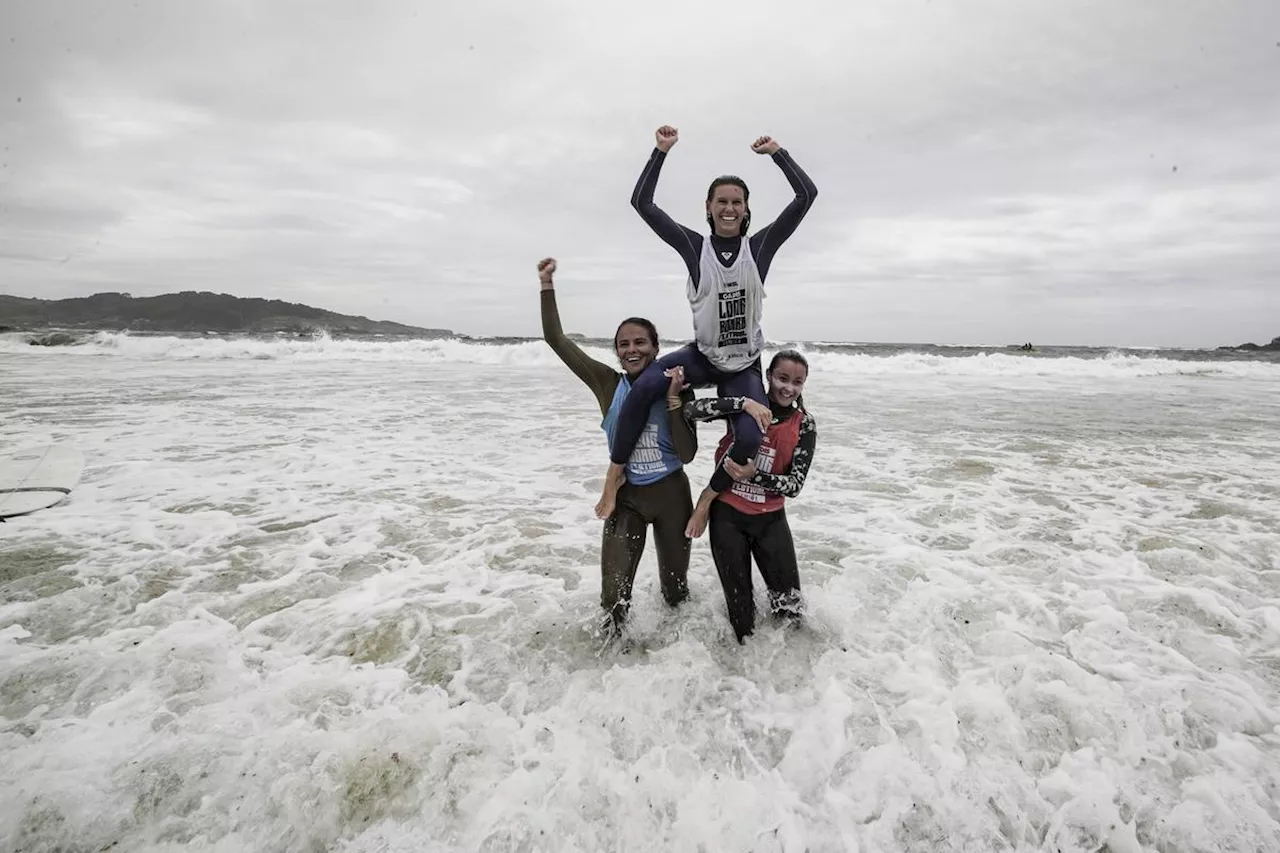 Longboard : première victoire pour Zoé Grospiron en Galice, Édouard Delpero et Alice Lemoigne indétrônables en Europe