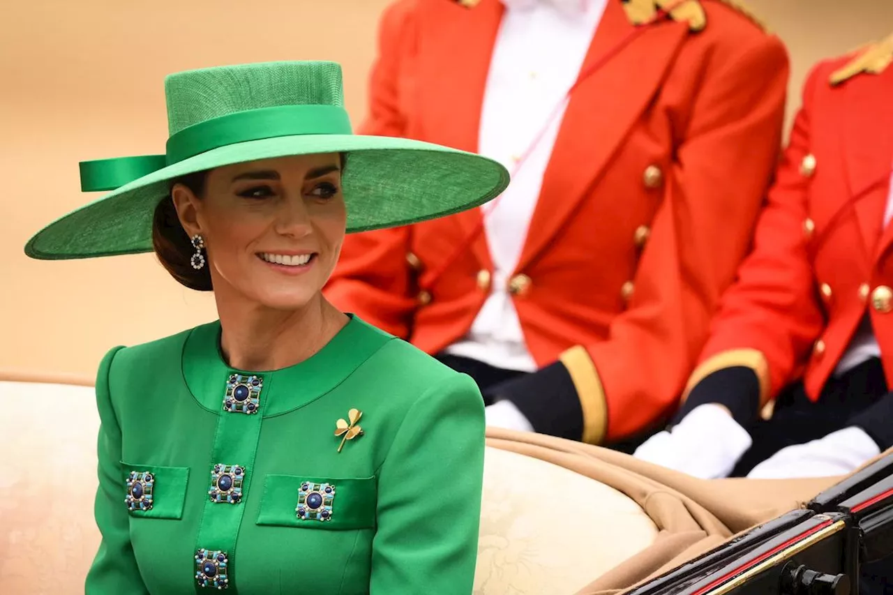 Vidéo. Qu’est-ce que le Trooping the colour, cet anniversaire officiel du roi lors duquel Kate fait son retour ?