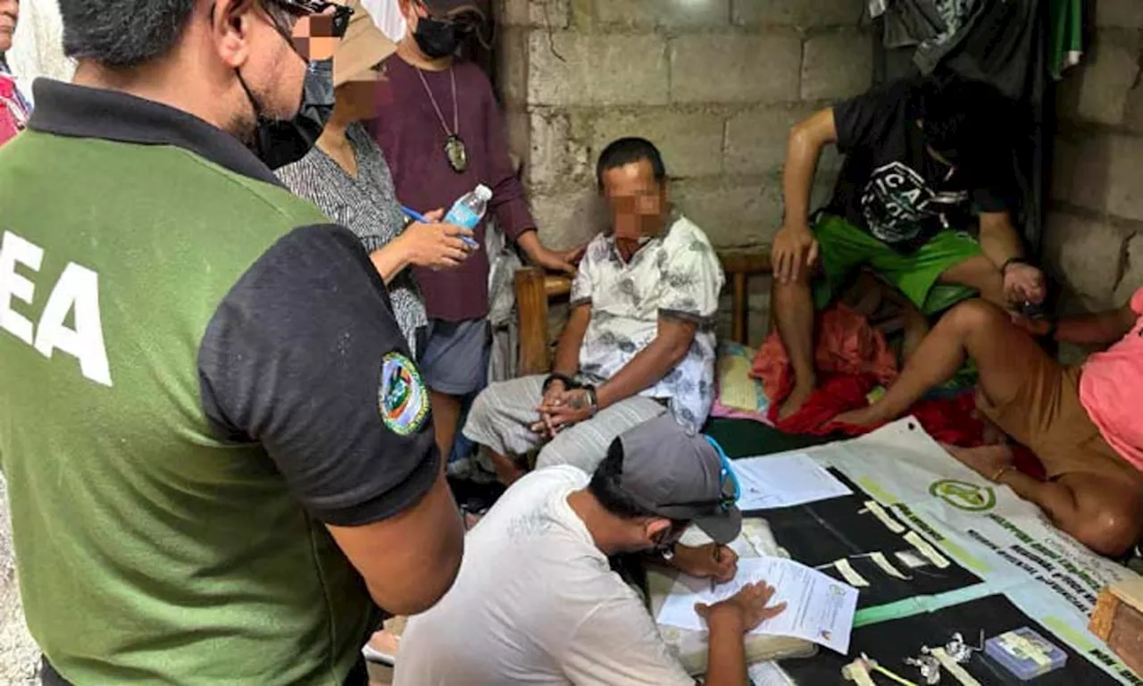 3 nabbed in drug den raid in Bais City, Negros Oriental