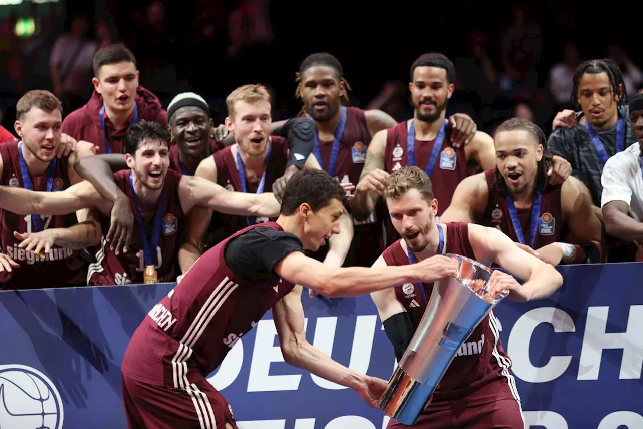 Bayern-Basketballer gewinnen in Berlin und holen deutsche Meisterschaft