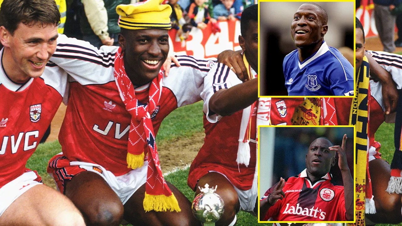 Kevin Campbell: Arsenal, Everton and Nottingham Forest hero dies aged 54...