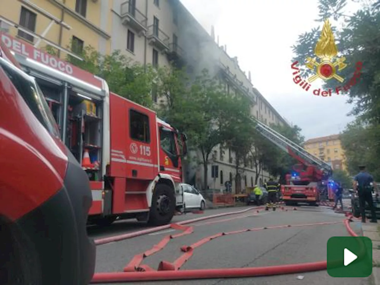 Incendio a Milano: tre morti e tre feriti nel rogo di un'autofficina