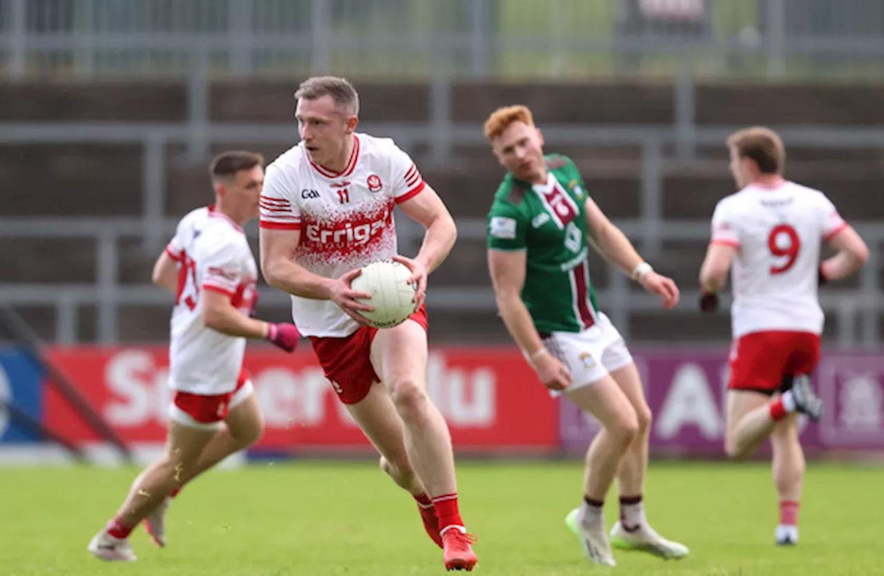 Emmett Bradley's late goal saves Derry's season against Westmeath