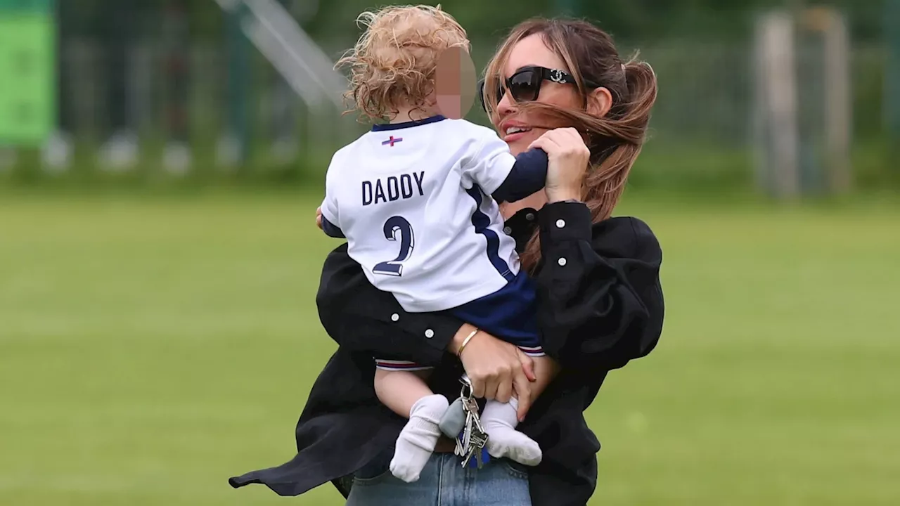 Lauryn Goodman WILL take son Kairo to see dad Kyle Walker play at Euros with camera crew despite feud with...