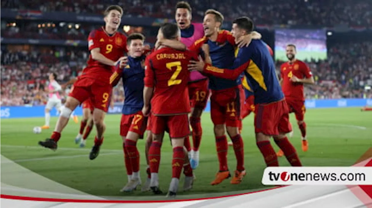 Hasil Euro 2024 Spanyol vs Kroasia: Tim Matador Menang Telak 3-0