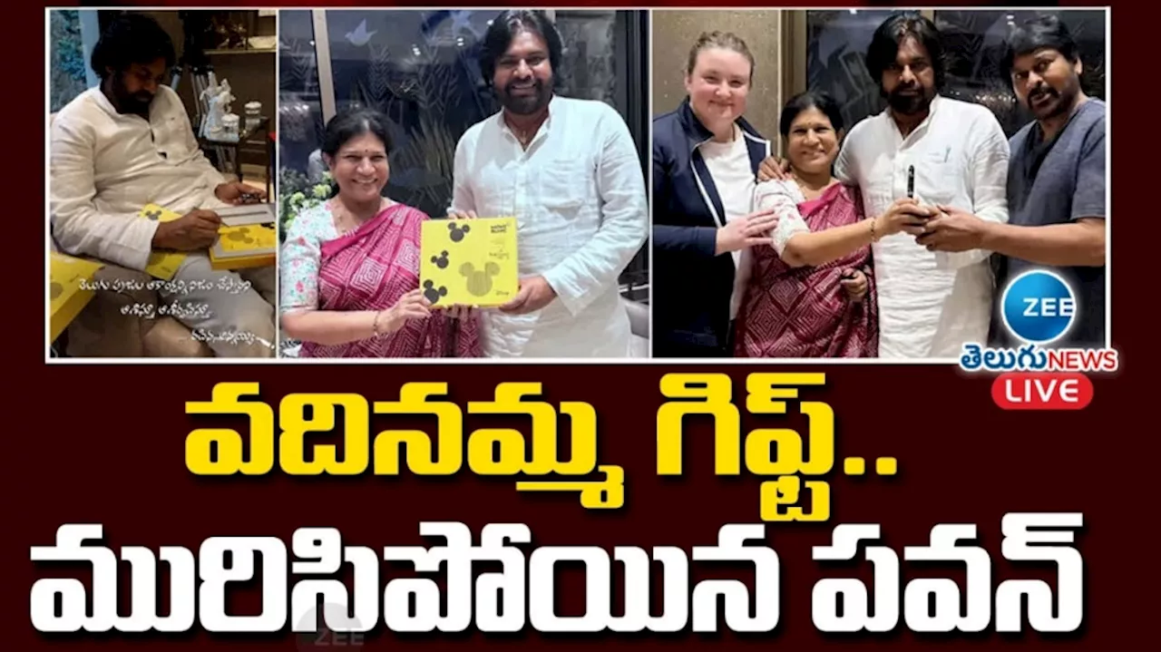 Pawan kalyan: పవన్ కు వదినమ్మ స్పెషల్ బహుమతి.. ఎమోషనల్ అయిన డిప్యూటీ సీఎం.. వీడియో వైరల్..