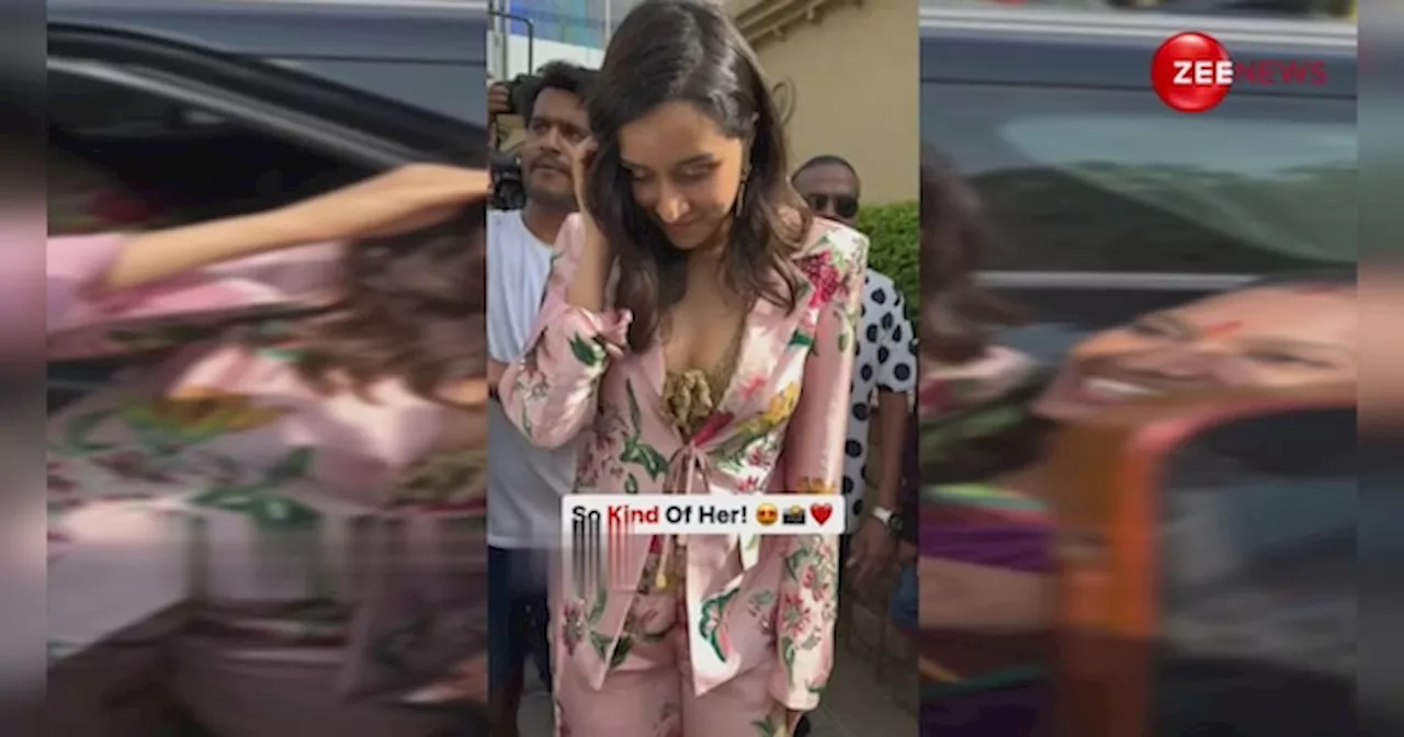 Shraddha Kapoor को भीड़ ने घेरा, गिरने से बाल-बाल बचीं एक्ट्रेस; लेकिन यहां जीता पब्लिक का दिल