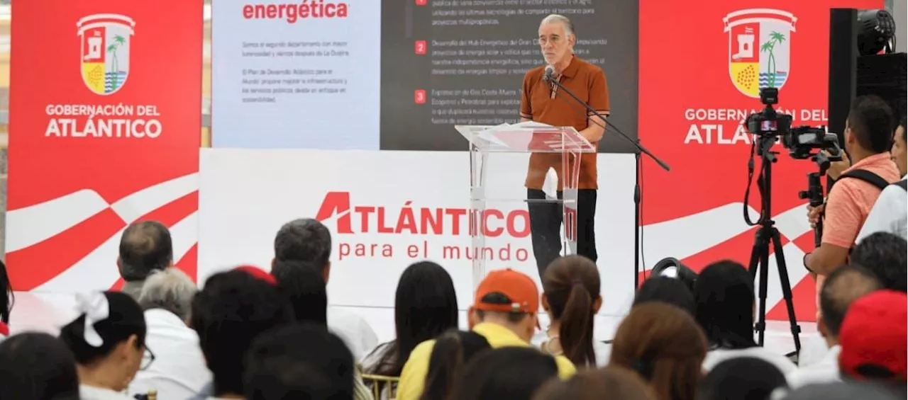 En 119 años del Atlántico, gobernador presentó hoja de ruta del departamento