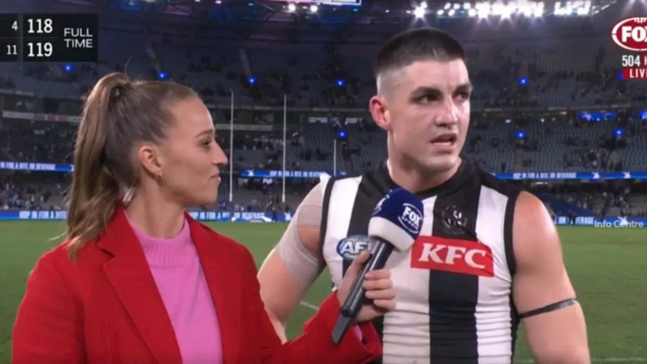 Brayden Maynard shares awful personal news in emotional post-match interview