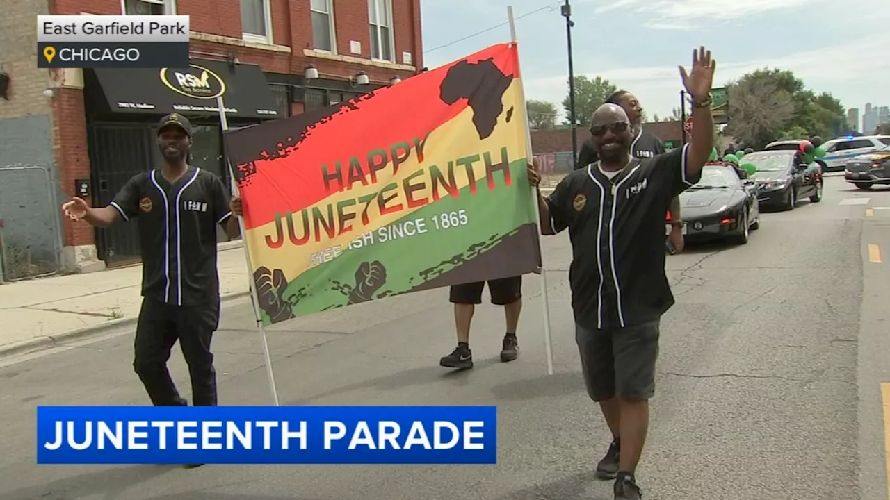 10th annual Chicago Juneteenth Parade held in Garfield Park