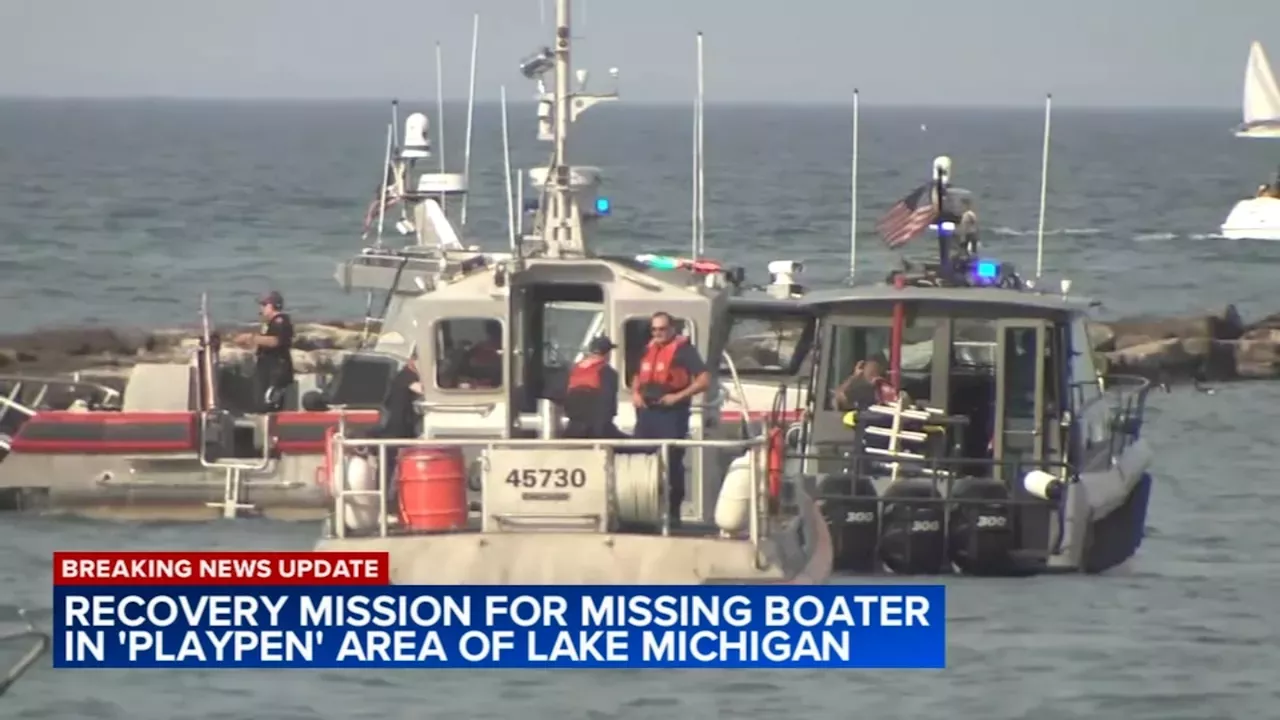 Lake Michigan Playpen: Crews expected to resume recovery mission for ...