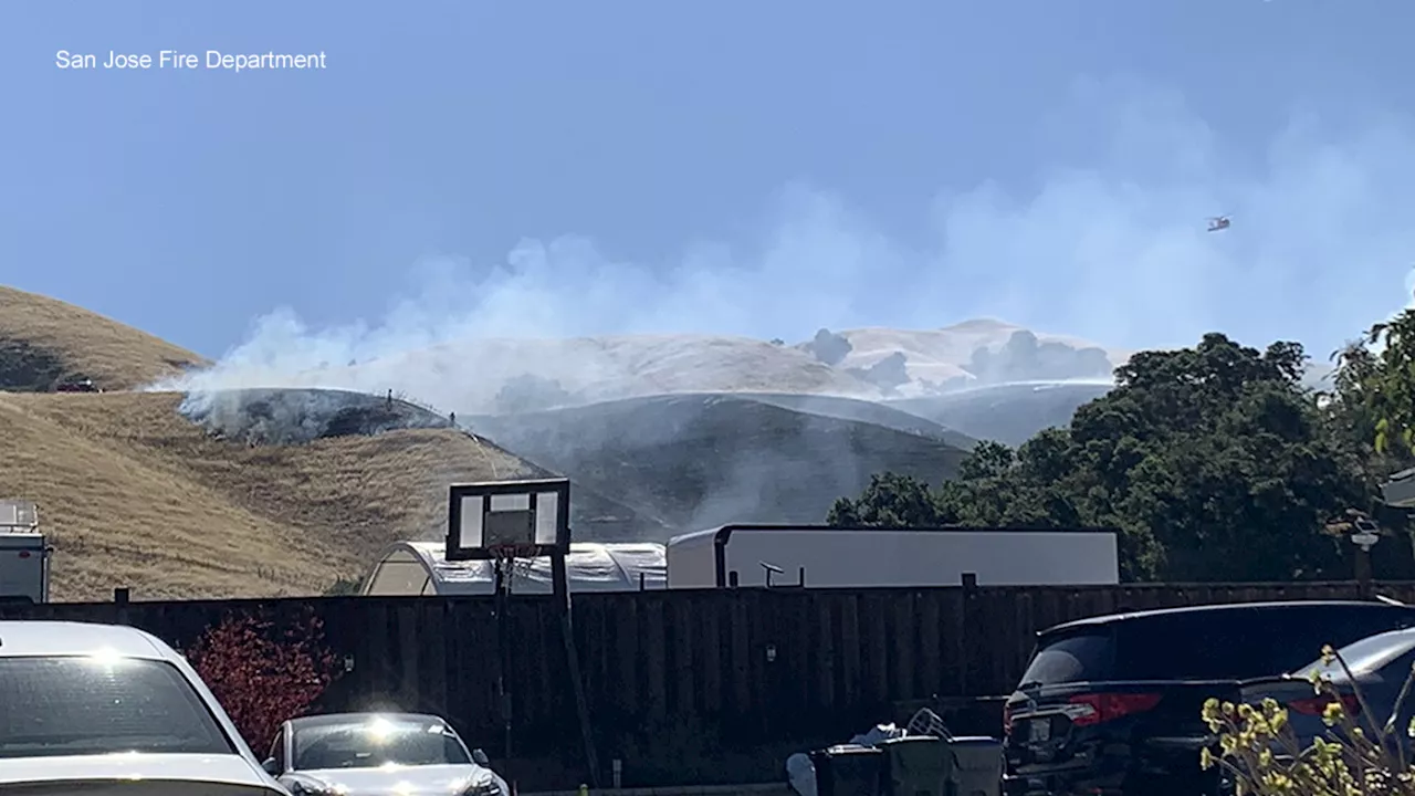 Felipe Fire in San Jose 100% contained at 19 acres, CAL FIRE says