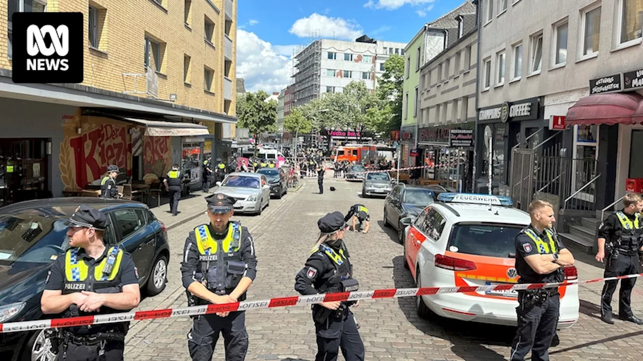 German police shoot man wielding pickaxe and incendiary device ahead of Euro 2024 game in Hamburg