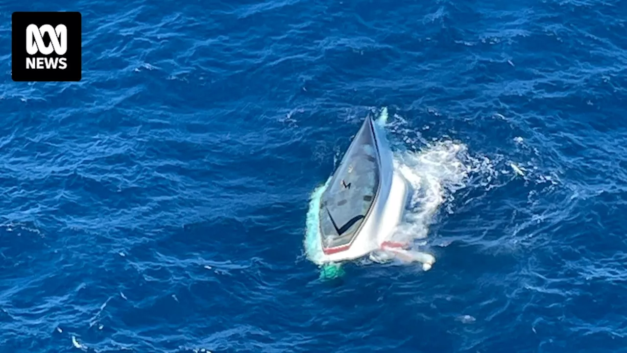 Man dies, two rescued after yacht capsizes off Lady Elliot Island