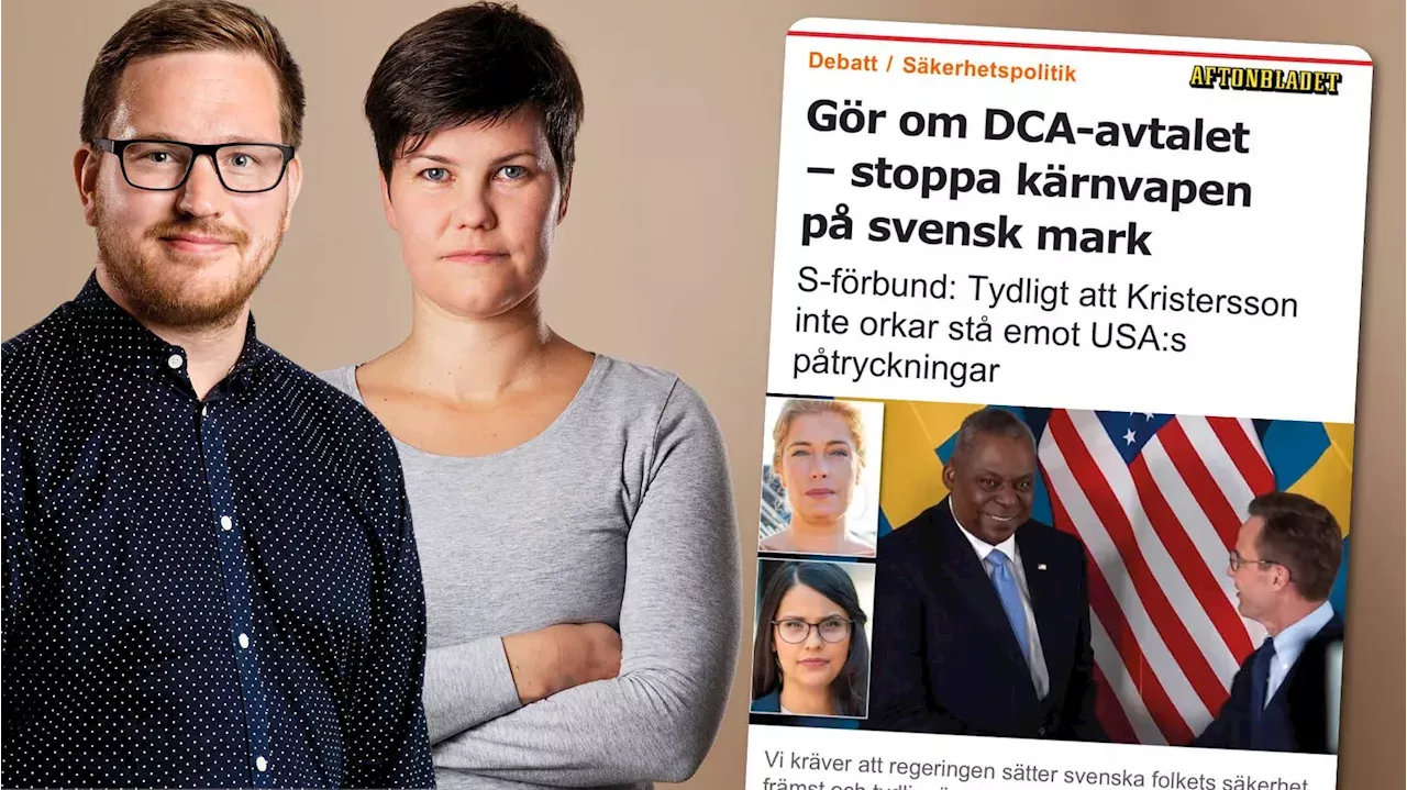 Ni Kan Hjälpa Oss Att Stoppa DCA-avtalet, S | Sverige | Head Topics