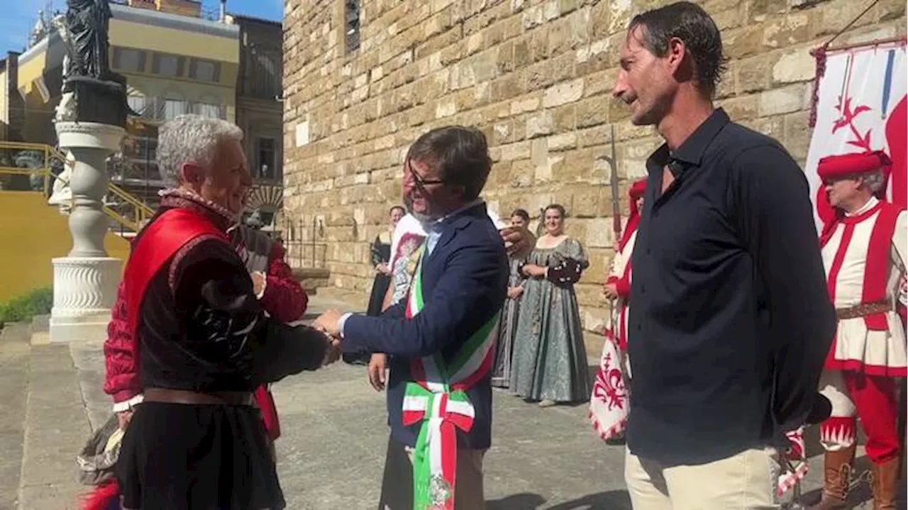 Calcio storico fiorentino, vittoria dei Rossi di Santa Maria Novella