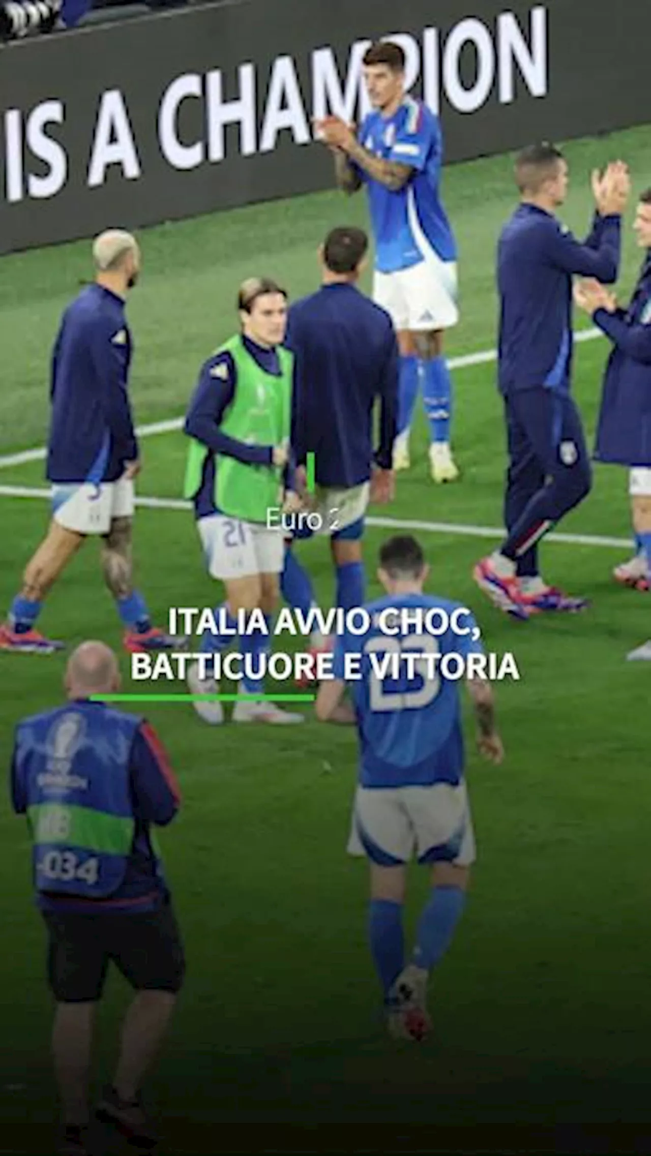 Euro 2024, Italia avvio choc, batticuore e vittoria