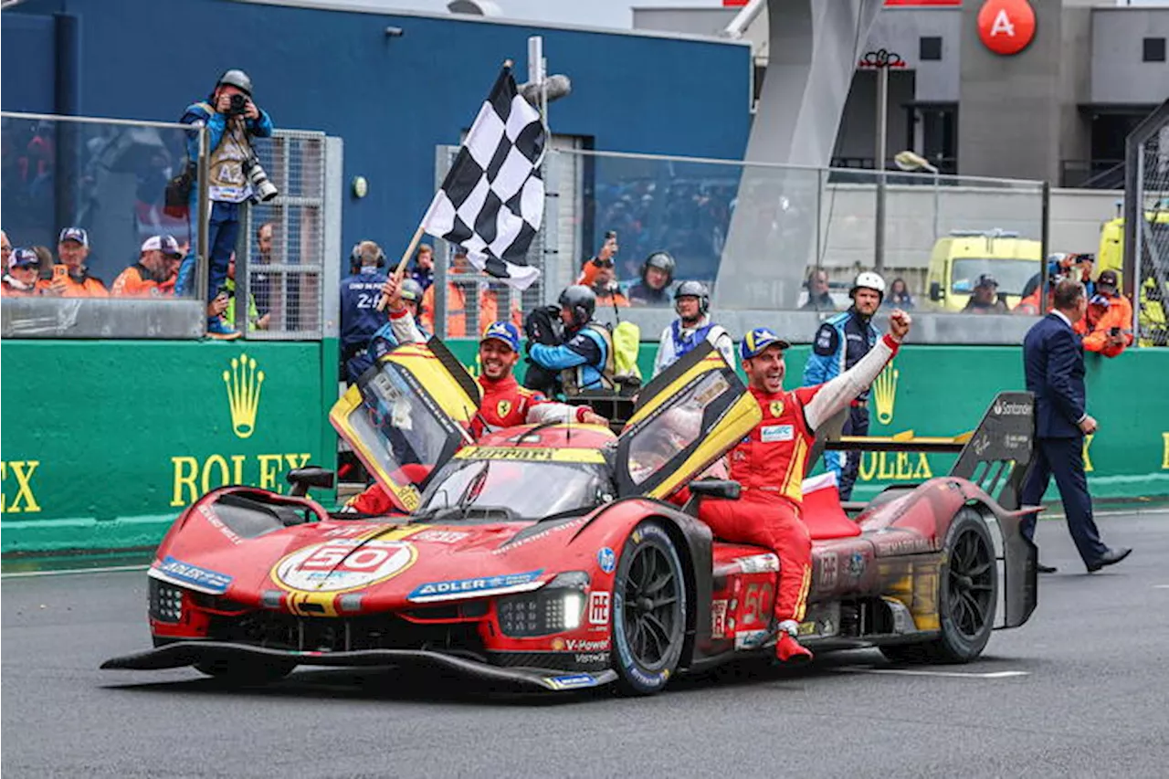 Orgoglio Ferrari, fa il bis alla 24 ore di Le Mans