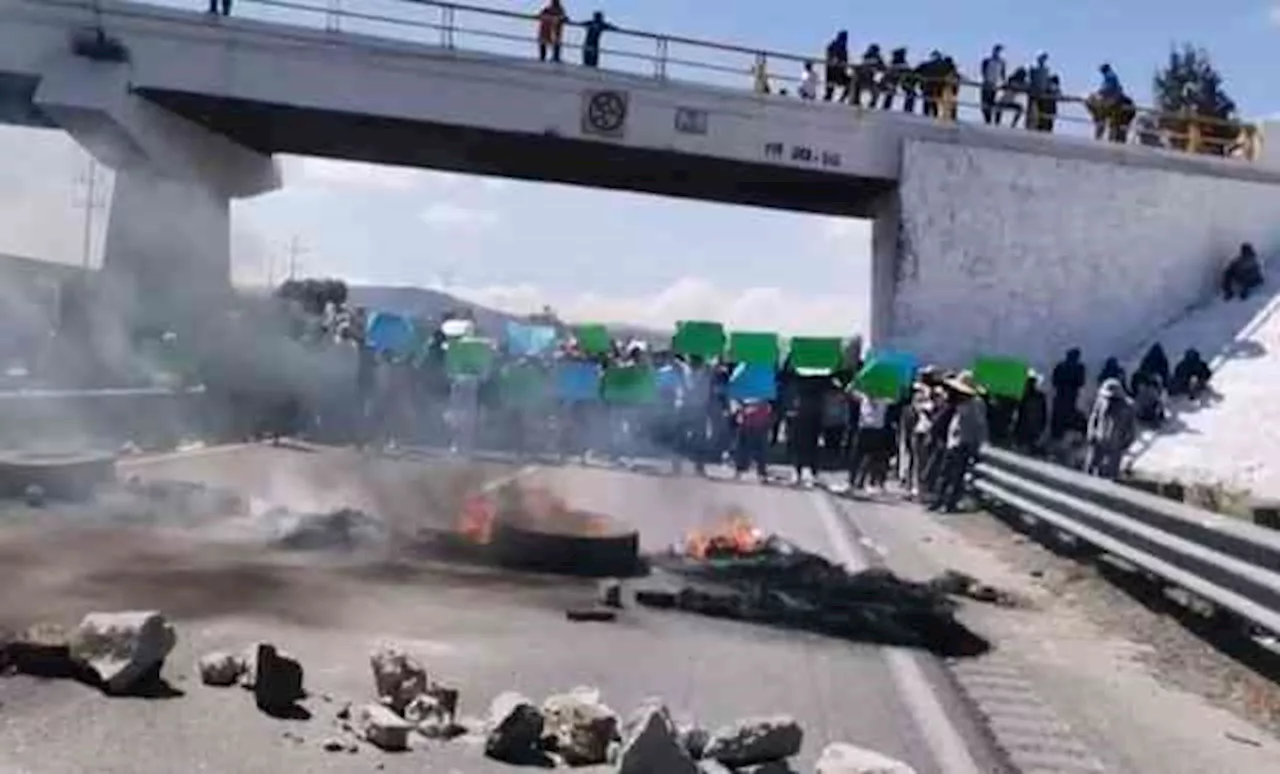 Junio Bloquean Autopista Puebla Veracruz En Protesta Por Resultados Electorales Del 2 De Junio 3583