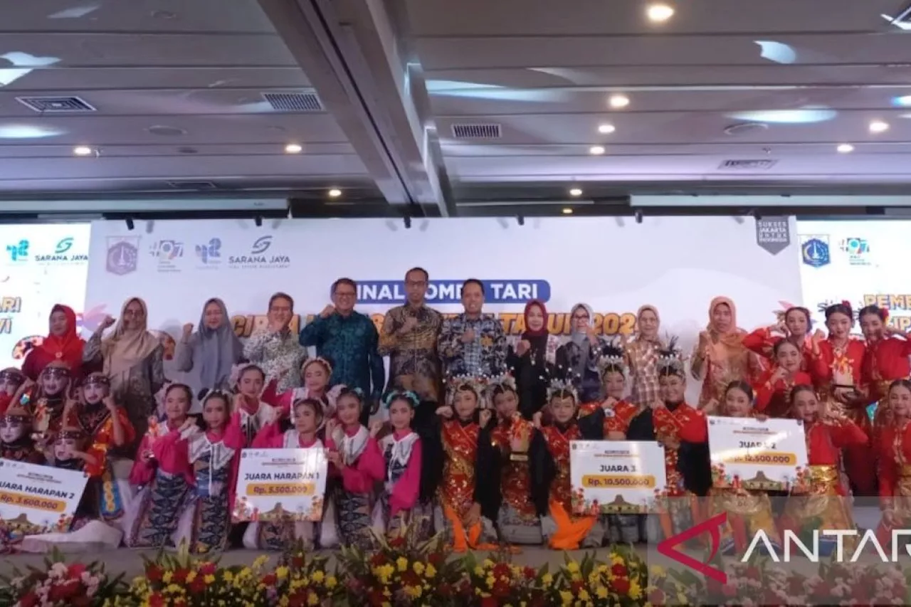 Semarakkan HUT Jakarta, Sarana Jaya gelar lomba tari Betawi tingkat SD