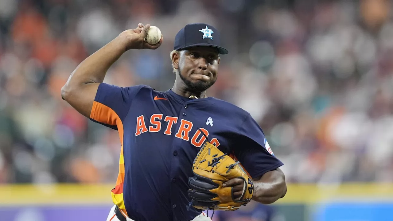 Astros' Ronel Blanco seeks another no-hitter, throws 6 hitless innings against Tigers