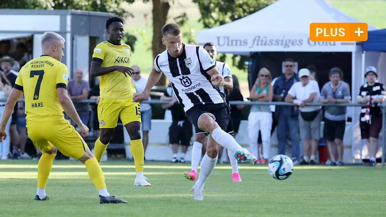 Zweiter Neuzugang für die Würzburger Kickers: Moritz Hannemann kommt von Zweitliga-Aufsteiger SSV Ulm