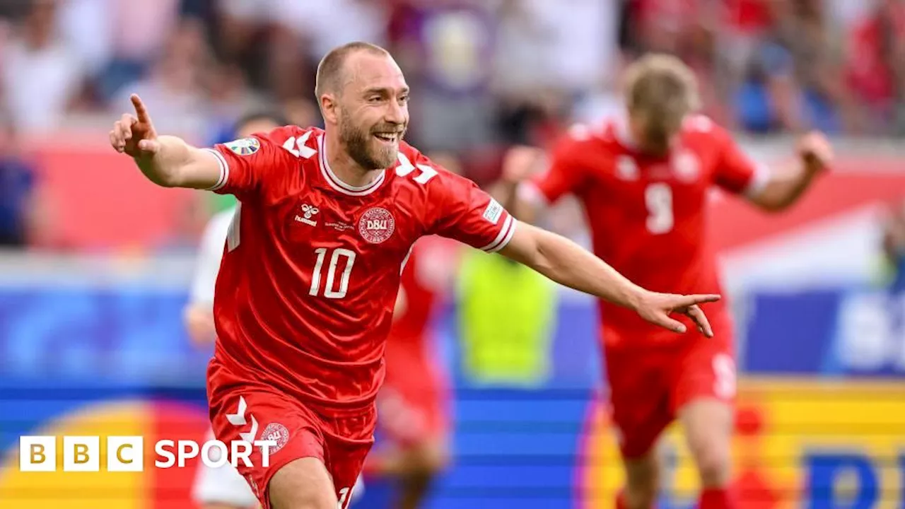 Euro 2024: 'Different story' for Denmark's Christian Eriksen after goalscoring Euros return