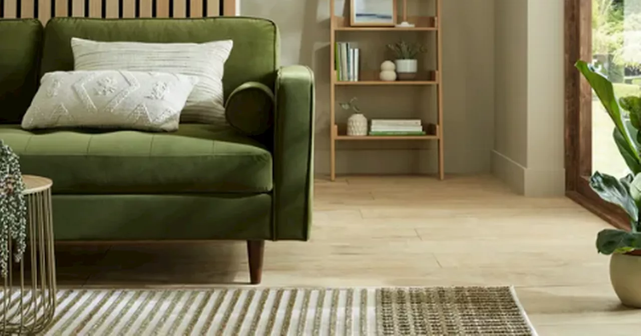 'Gorgeous' Shoppers praise 'superb quality' Dunelm washable rug