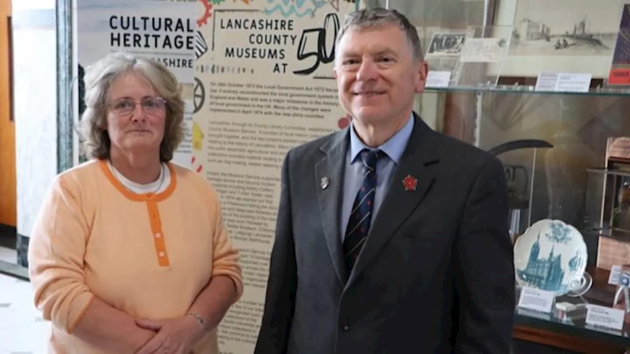 First historical objects to mark Lancashire County Council’s 50th birthday are from Preston