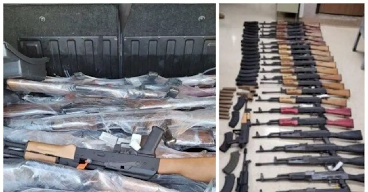 Border Patrol in California Seizes 25 AK-Style Rifles Destined for Mexican Cartel