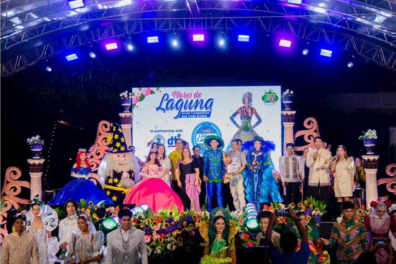 Enchanted Kingdom showcases enchanting Laguna with Flores de Laguna gown competition