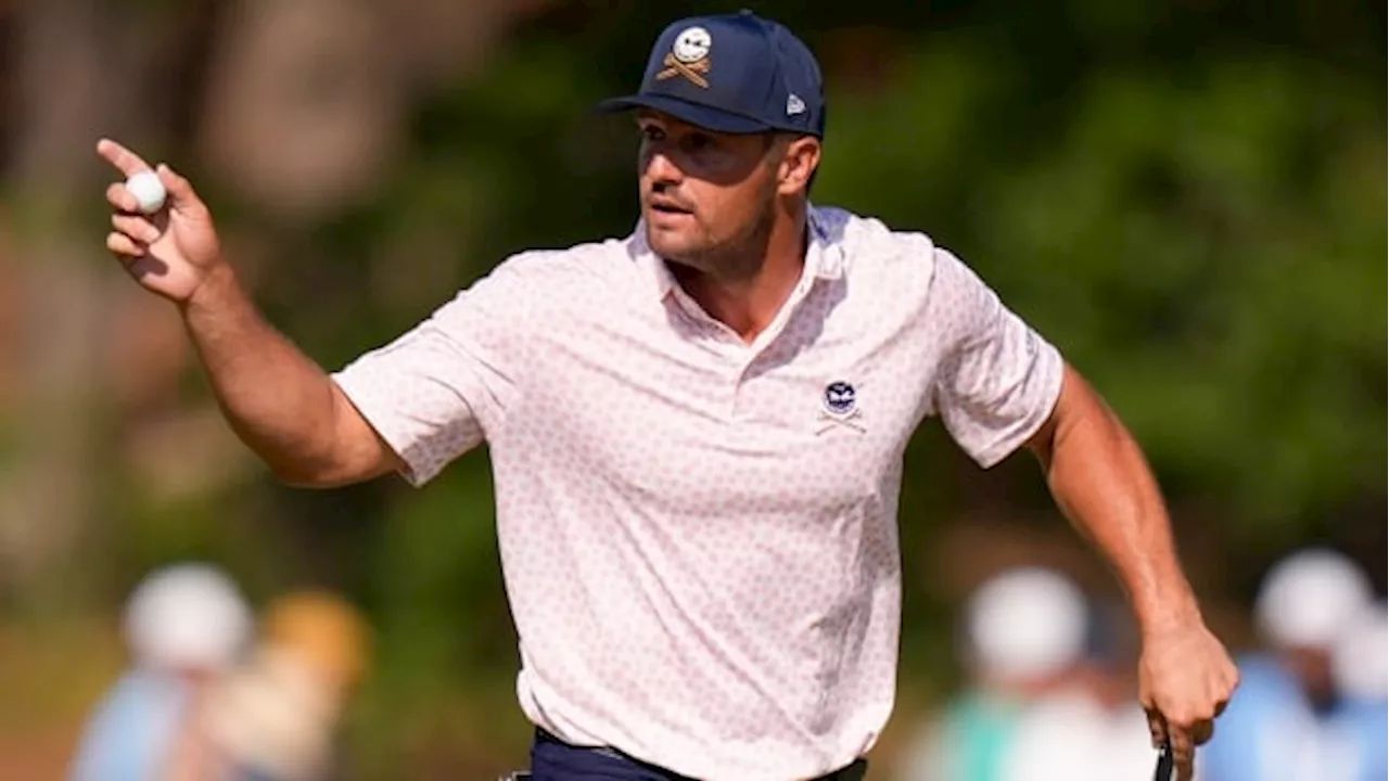 Bryson DeChambeau a one-man show as he leads U.S. Open by 3 shots