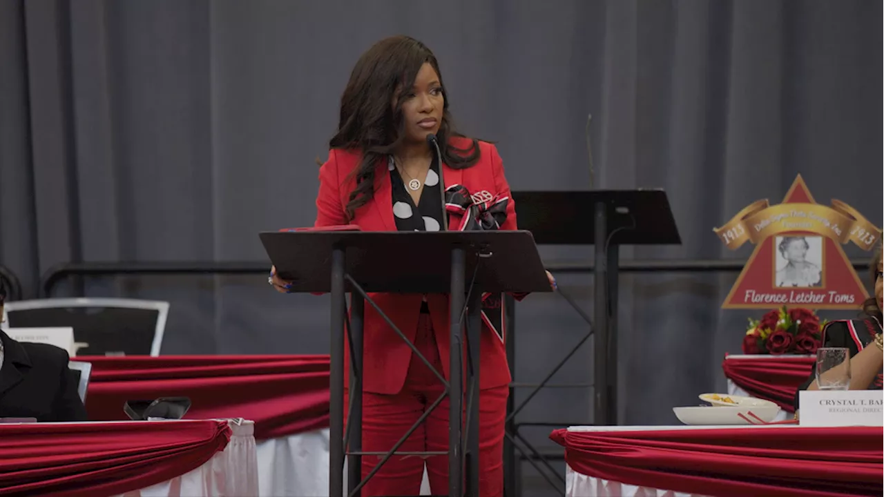 Rep. Jasmine Crockett rallies at Delta Sigma Theta event, stresses pivotal election role