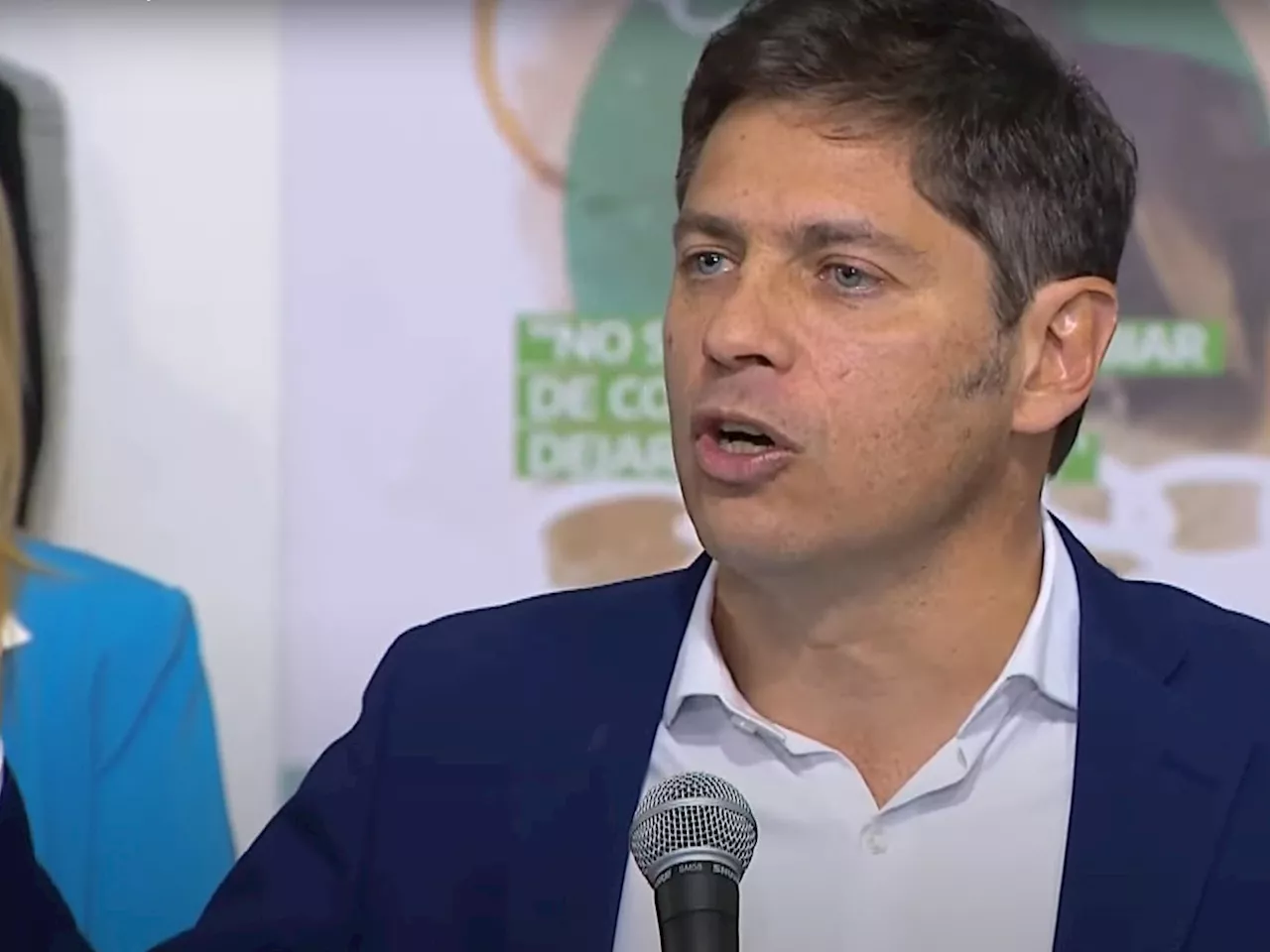 Axel Kicillof exigió 'la inmediata libertad' para los detenidos en la protesta contra la Ley Bases