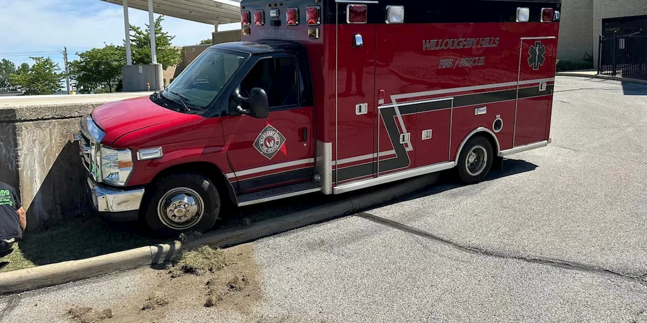 Willoughby Hills firefighter leaps into moving ambulance window to prevent attempted theft