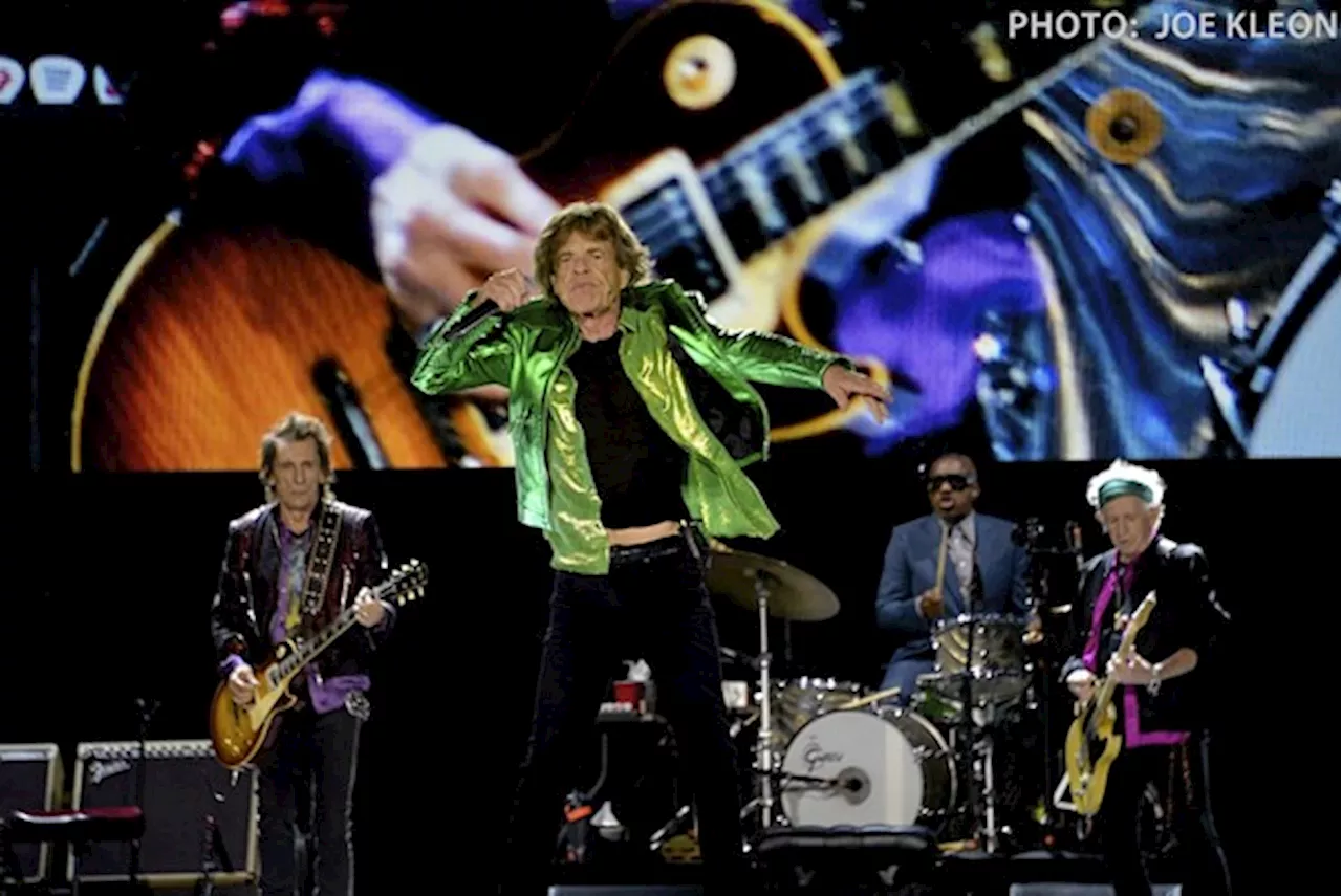 The Rolling Stones Show How to Age Wonderfully Ungracefully at Cleveland Browns Stadium Show