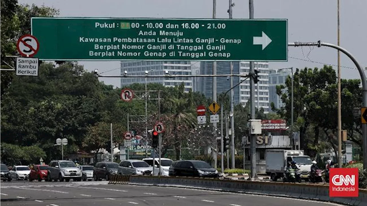 Libur Idul Adha, Ganjil Genap Ditiadakan di Jakarta