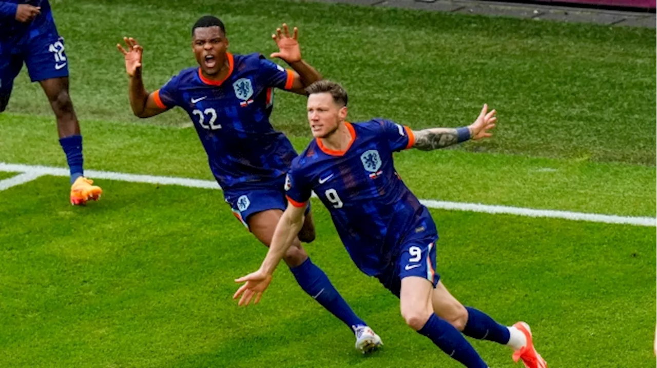 Netherlands win 2-1 over Poland at Euro 2024